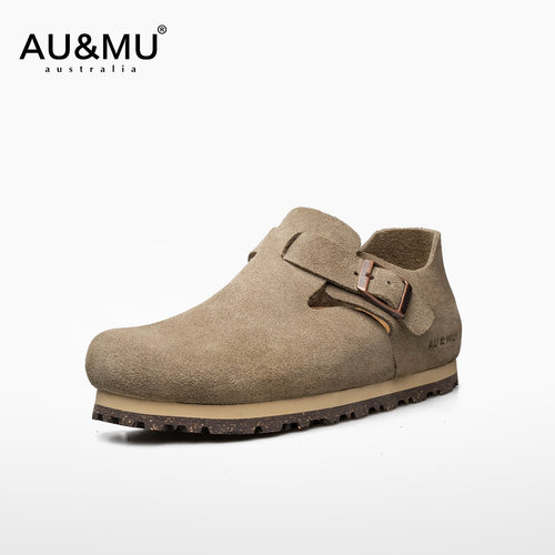 AUMU包头博肯一脚蹬通勤开车凉拖