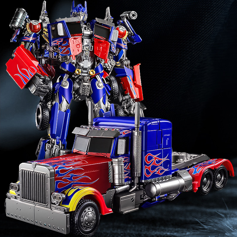 变形玩具电影原色擎天手办柱模型正版合金机器人男孩金刚儿童汽车