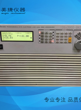 收购租售Chroma致茂 63804可编程 交/直流电子负载350V/45A/4500W