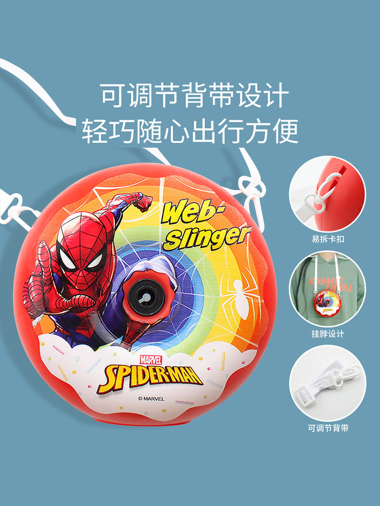 KIDS HANDHELD BUBBLE BLOWING MACHINE SPIDERMAN DONUT ELECTRIC BUBBLE GUN FULLY AUTOMATIC TOY NON-LEAKING