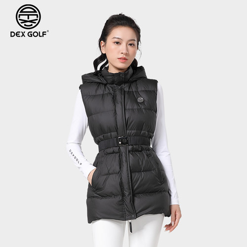 DEXGOLF高尔夫服装女士羽绒马甲