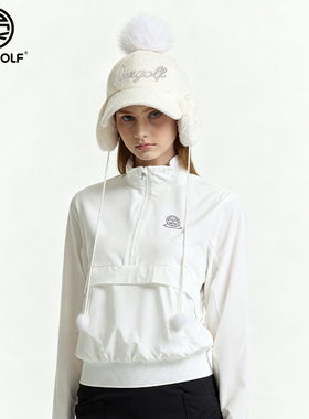 DEXGOLF韩国高尔夫球帽冬季护耳保暖防寒棒球帽户外运动鸭舌帽