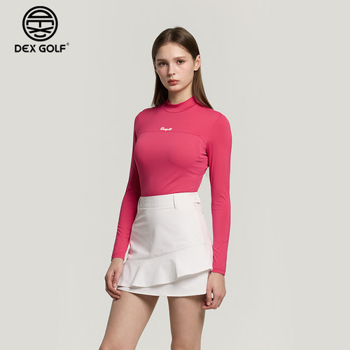 DEXGOLF女士修身弹力高尔夫上衣