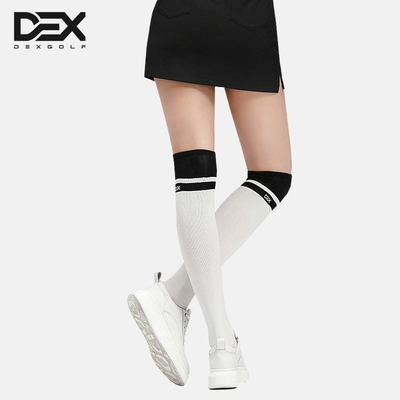 dexgolf韩国高尔夫袜子过膝中筒