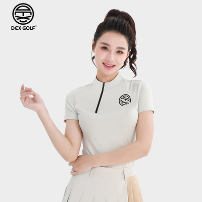 DEXGOLF高尔夫服装女士短袖