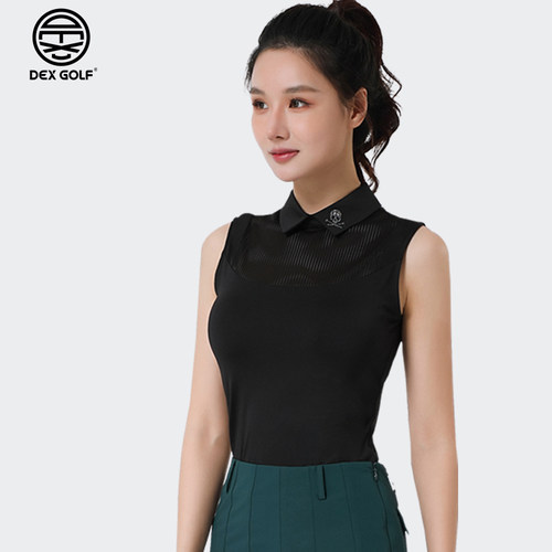 DEXGOLF高尔夫服装女士无袖上衣