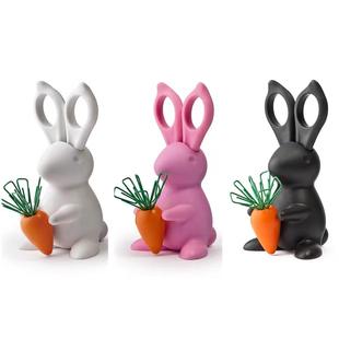 BUNNY兔子剪刀回形针座吸磁铁手工DIY工具 DESK 正品 泰国QUALY