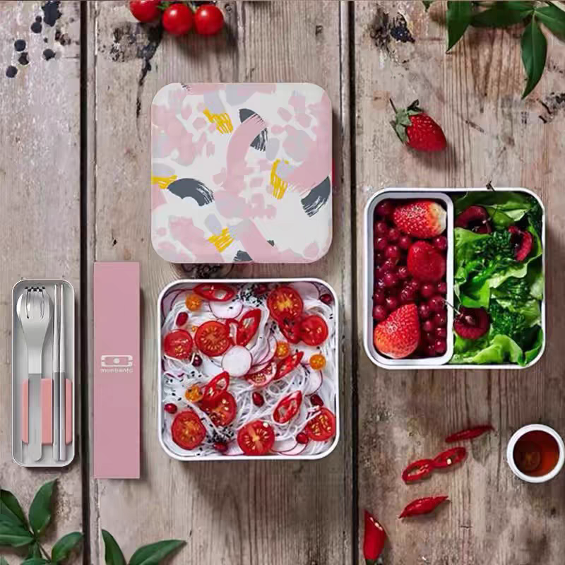 法国monbento便当盒可微波加热