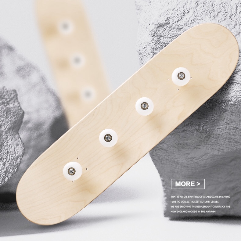 滑板创意免打孔挂衣架墙上壁挂式衣服挂架门后衣帽挂衣钩个性定制