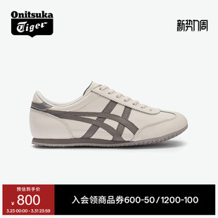运动休闲鞋 RACER白色灰色男女春季 Tiger鬼塚虎MACHU Onitsuka