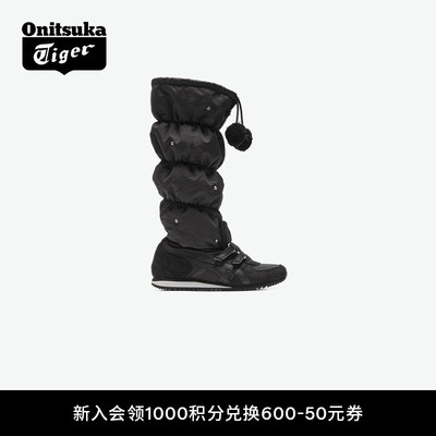 鬼塚虎女款时尚高帮雪地靴