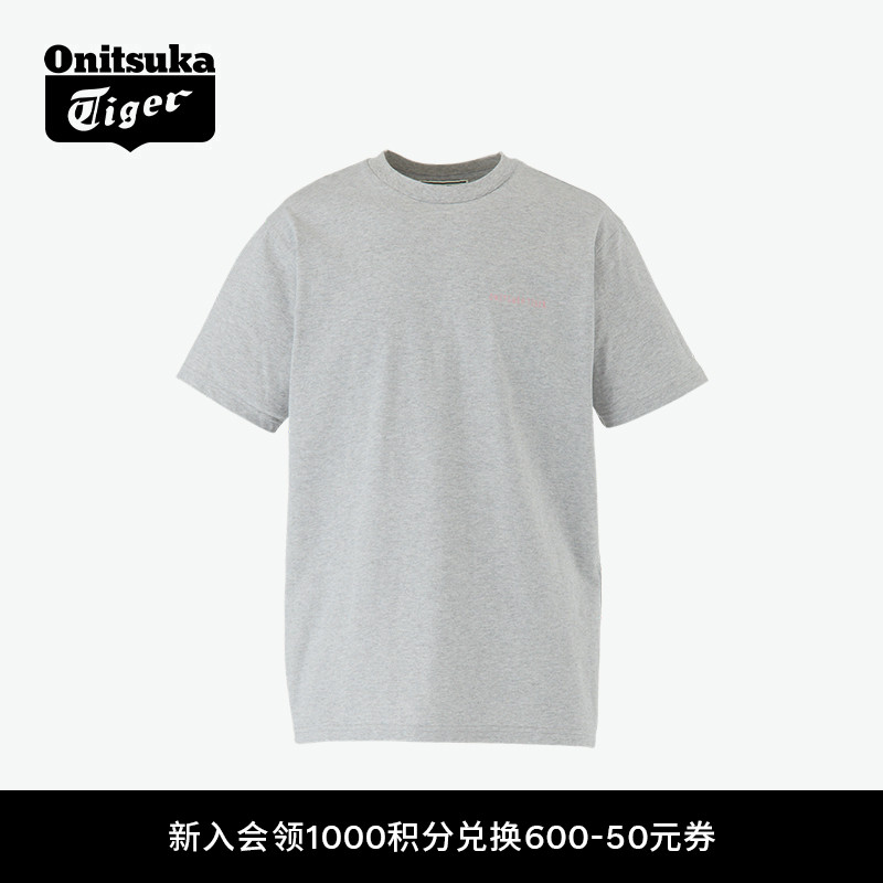 鬼塚虎GRAPHICTEE印花短袖T恤