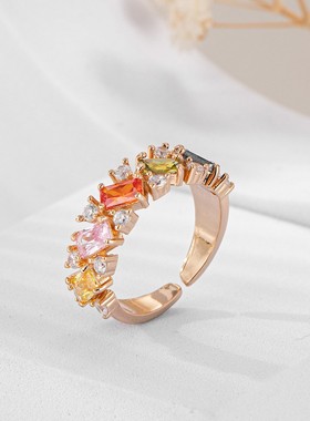 开口2DSTYLE男女通用水钻网红