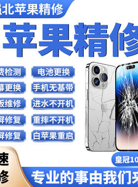 苹果手机寄修iPhone17por16max主板15进水不开机面容基带屏幕维修