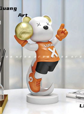 卡通潮玩软装饰品树脂桌面摆设