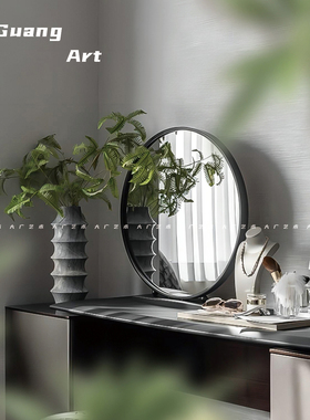 大广 样板间卧室梳妆台花艺组合饰品 居家民宿酒店软装布置摆件