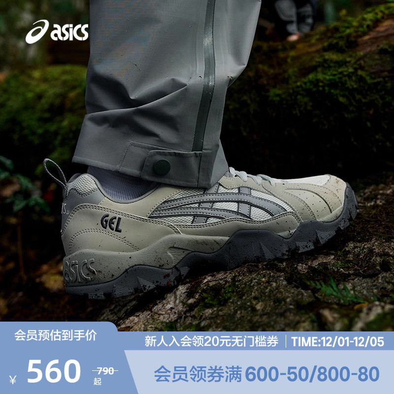 复古休闲鞋ASICS亚瑟士耐磨情侣