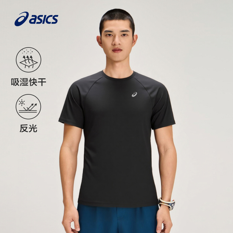 亚瑟士男子舒适透气T恤