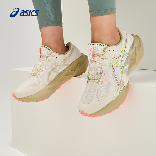 亚瑟士女子减震透气跑鞋