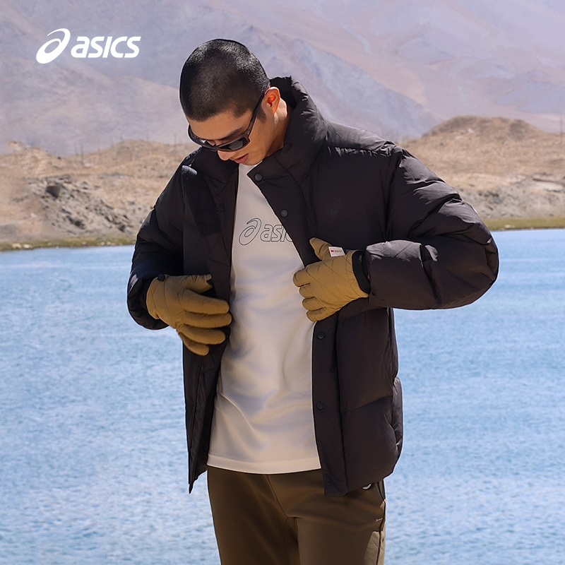 亚瑟士男子保暖羽绒服