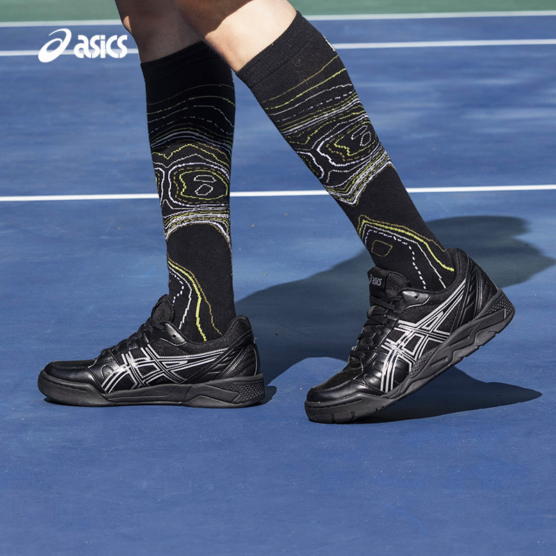 亚瑟士情侣运动休闲鞋系带