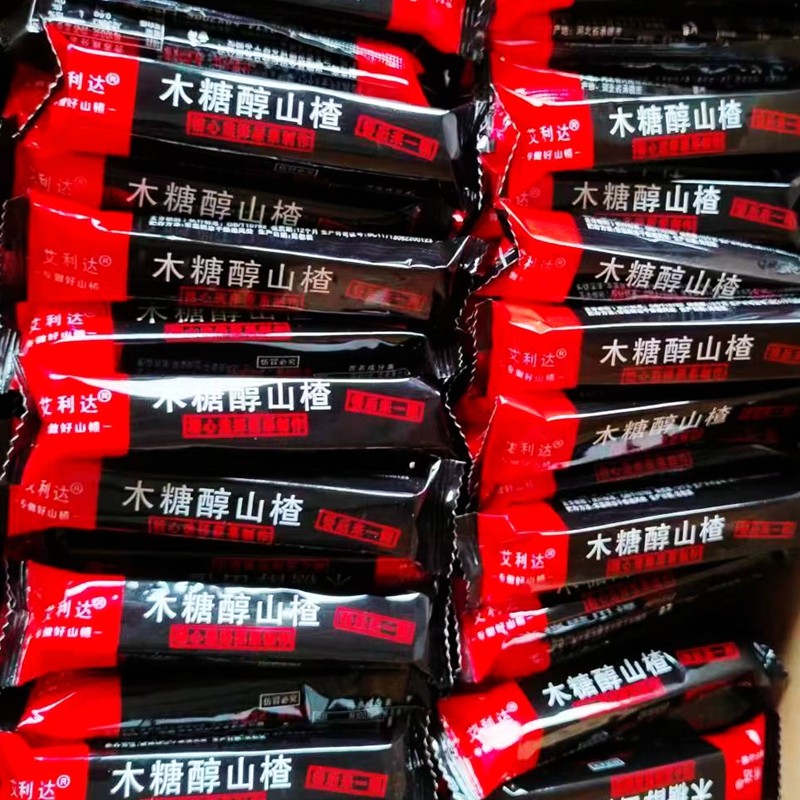 艾利达木糖醇山楂条果丹皮
