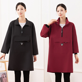 工装 防泼水长袖 围裙罩衣家用厨房防油干活男女同款 工作服定制logo