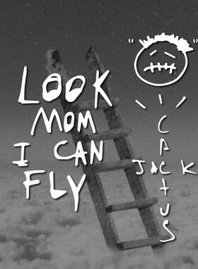 TravisScott鬼脸英文贴纸趣味个性嘻哈防水侧窗镂刻工艺高品质贴