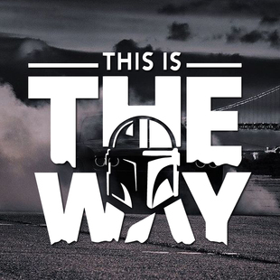 车身贴纸 适用于特斯拉modelyM3改装 星战THE way