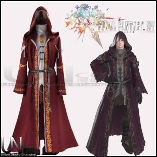 游戏最终幻想14 FFXIV 法丹尼尔 套装定制  COSPLAY服装实拍