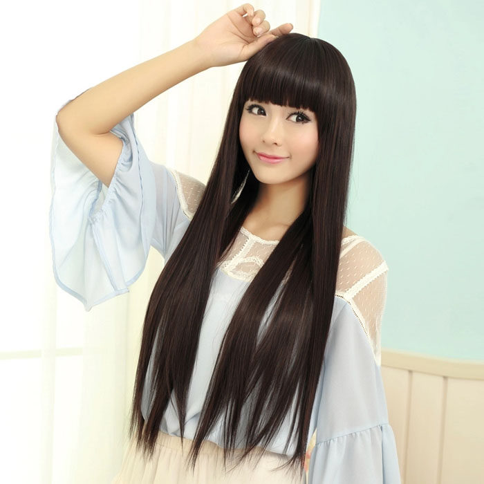 Perruque OTHER   Long cheveux raides - Ref 2609922 Image 4