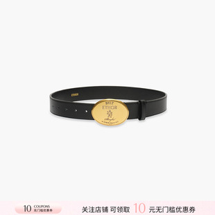 ETHOR 设计师品牌 26新款 圆饼/牛皮/扣麂皮腰带 SOLSOL