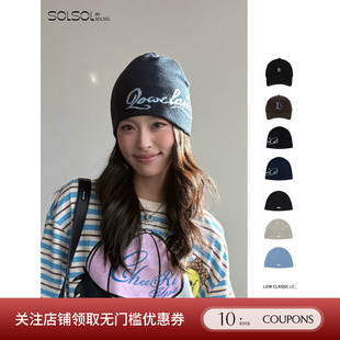 25新品 大小LOGO刺绣字母棒球棒冷帽系列SOLSOL CLASSIC LOW