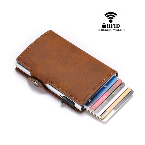 Ретро картхолдер, металлическая защитная сумка, анти-кража