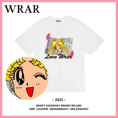 WRAR【美少女海报】少女风短袖