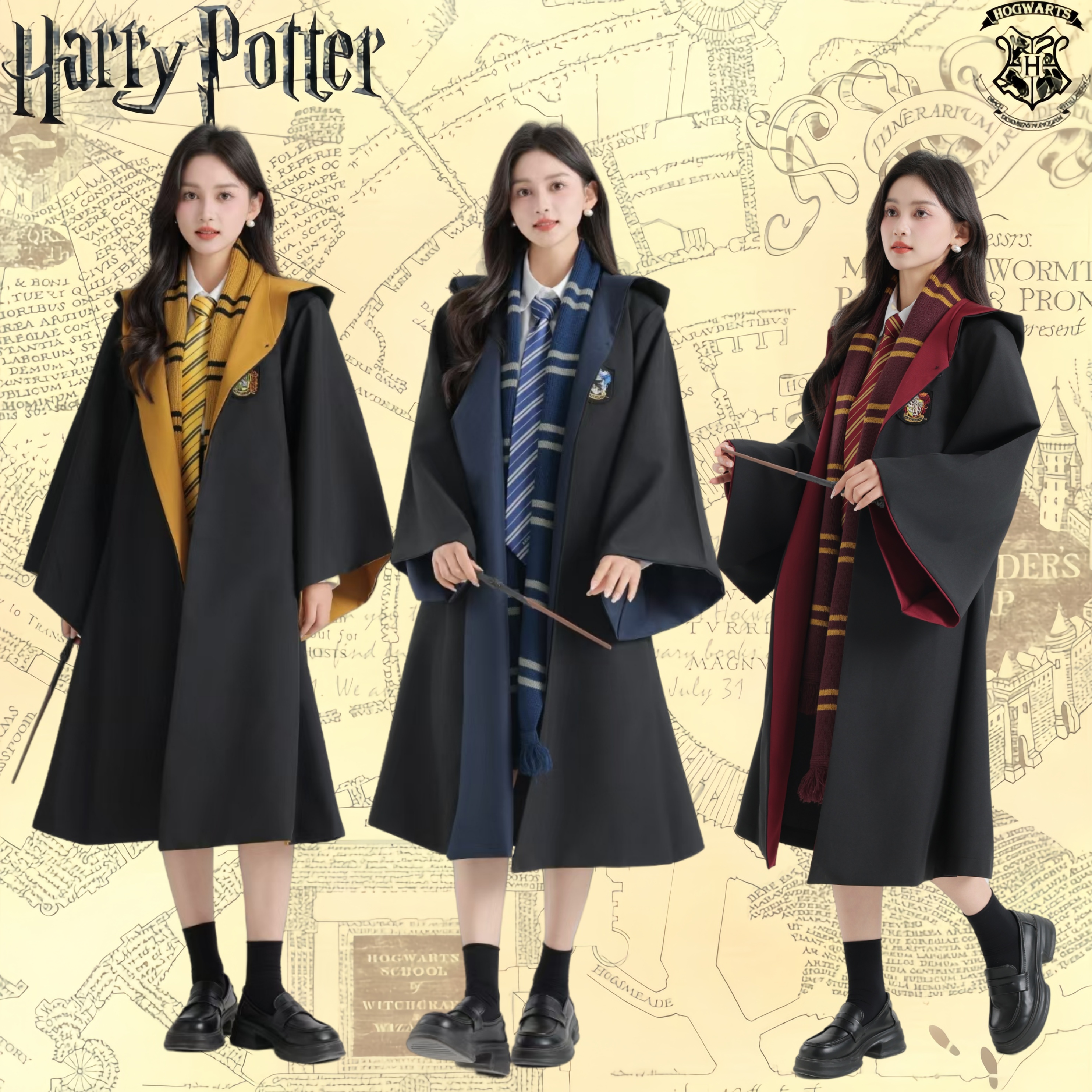 哈利波特魔法袍学院长袍