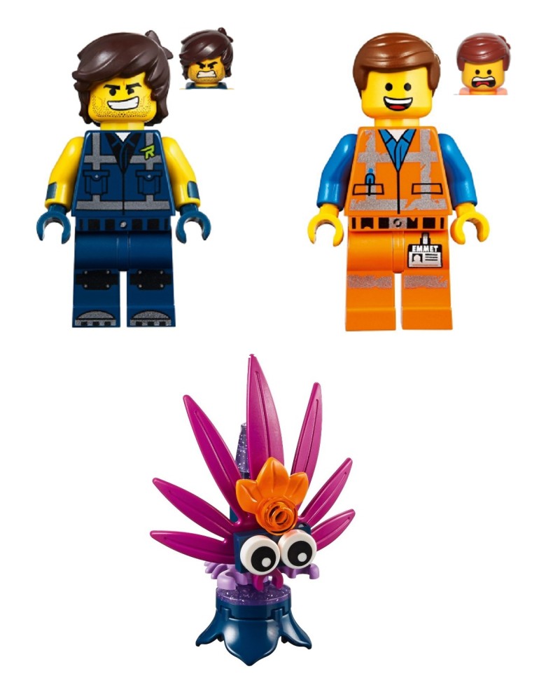 乐高 lego 人仔 70826 tlm112 tlm113 3人套装 全新独占