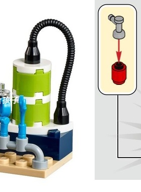 乐高 LEGO 杀肉 41343 76947 净工作台 不含人仔 全新正品