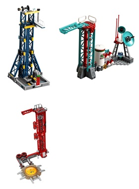 杀肉 80035 60351 75975 净发射架 不含人仔 全新正品