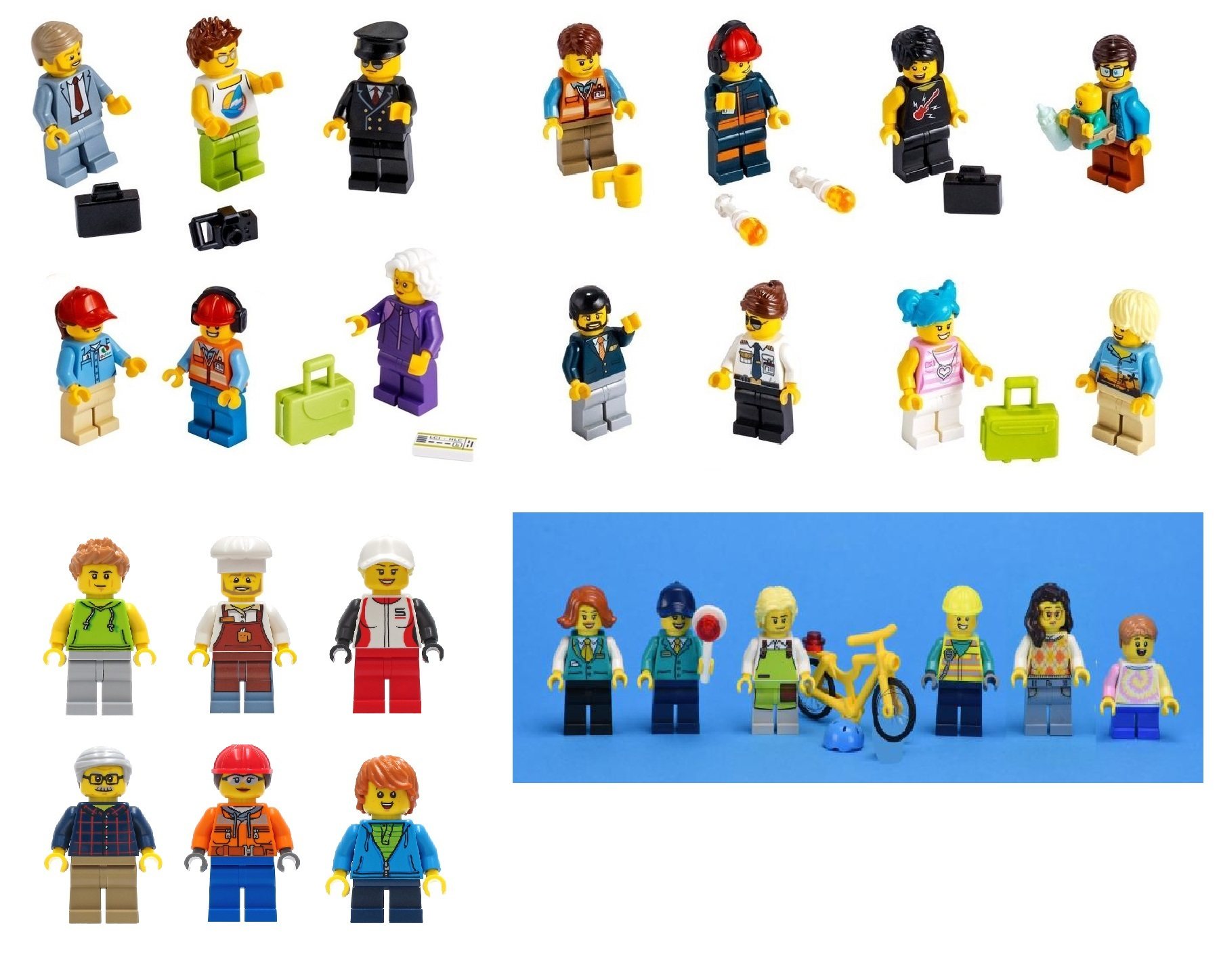 乐高lego人仔 60103 60261 60262 60306 60335 人仔套装 全新正品