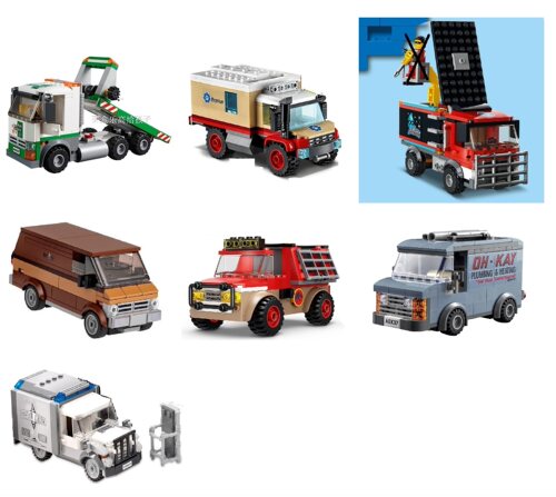 lego杀肉不含全新正品乐高