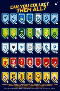 乐高 LEGO 杀肉 70372 未来骑士团 盾牌 第1波