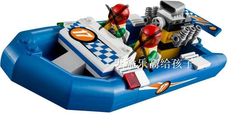 乐高 LEGO 杀肉 60005 净快艇 不含人仔 全新正品 现货 绝版