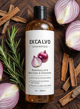 跨境onion Shampoo 红葱油桂皮洗发水 日常温和光泽清洁柔顺发丝