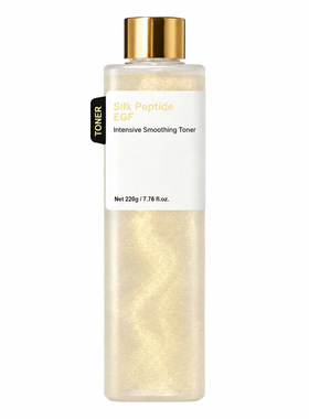 现货英文版跨境爆款丝肽爽肤水 Silk Peptide 鎏金丝肽爽肤水220g
