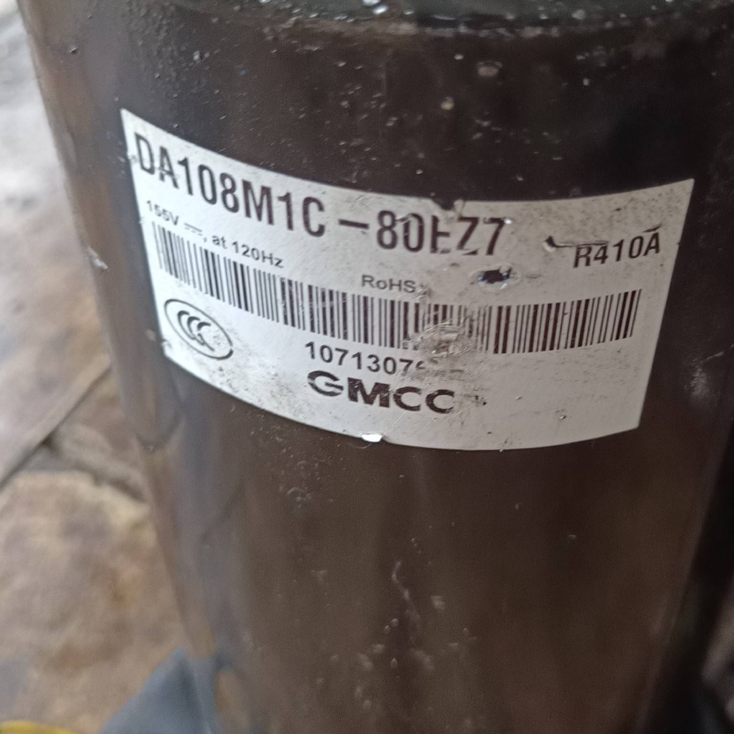 美芝DA108M1C-80EZ7变频压缩议价 也可为维修！！