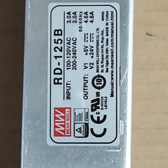明纬开关电源RD-125B议价 也可为维修！！