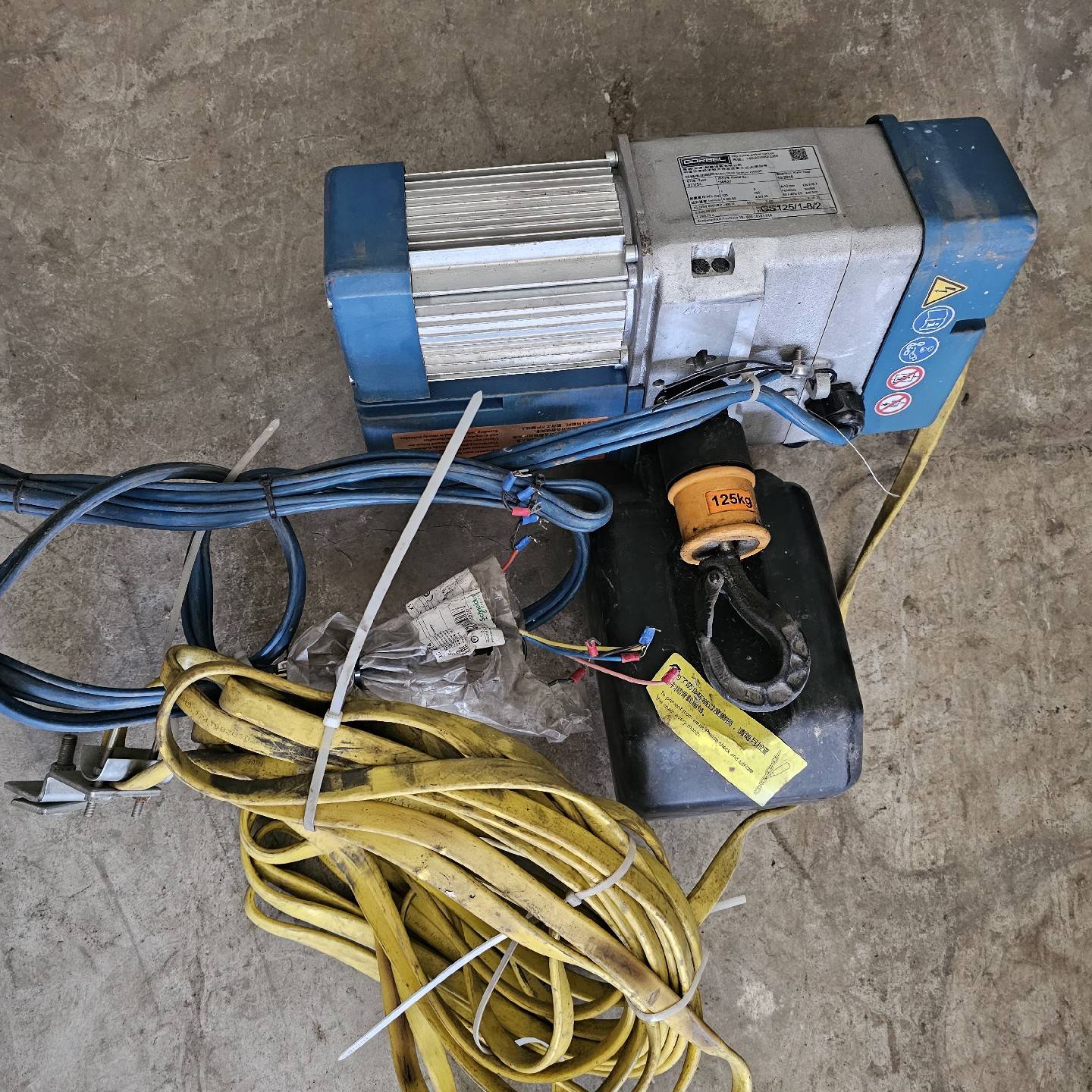 高博GORBEL环链电动葫芦12议价 也可为维修！！