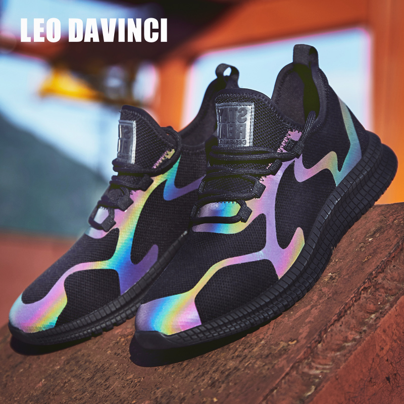 骆驼牌运动鞋2019夏季网红ins休闲鞋套脚学生百搭夜光鞋子男潮鞋