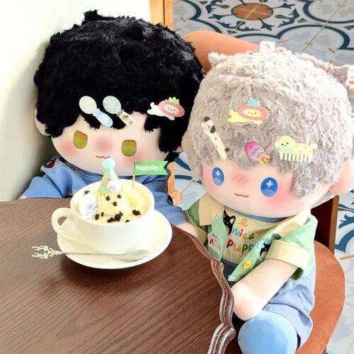 恋与深空周边坐姿祁煜棉花娃娃沈星回黎深夏以昼40cm秦彻生日玩偶